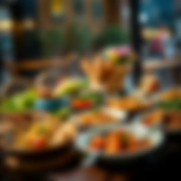 Diverse Cuisines for Iftar Cultural dishes served during iftar
