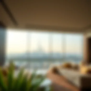 Breathtaking Skyline Views from the Residence Panoramic skyline view from Intercontinental Residence