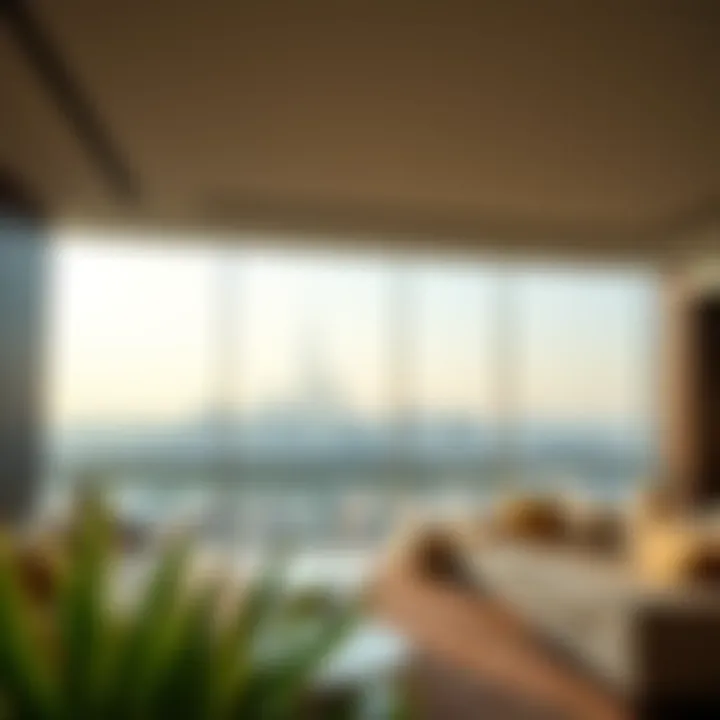 Breathtaking Skyline Views from the Residence Panoramic skyline view from Intercontinental Residence