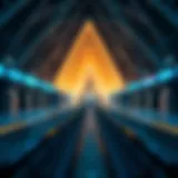 Architectural design of Jadaf Metro Station