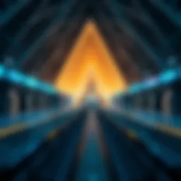 Architectural design of Jadaf Metro Station