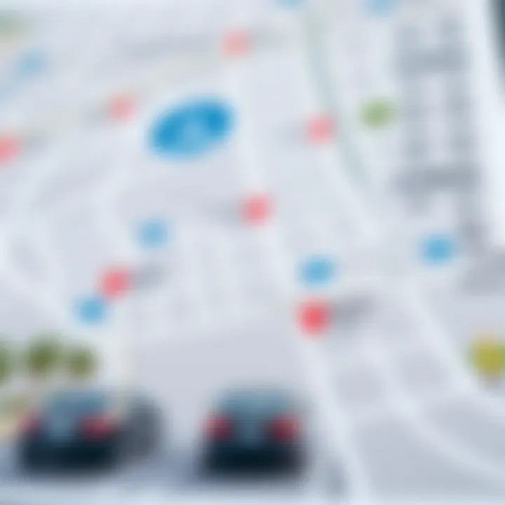 Map showing Mawaqif resident parking zones