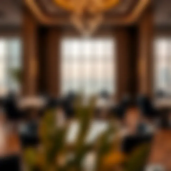 Elegant dining experience at Mövenpick
