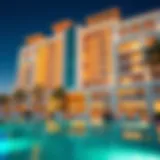 Architectural overview of the Montana Building in Karama