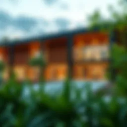 Exterior view of Mudon Community Centre showcasing modern architecture