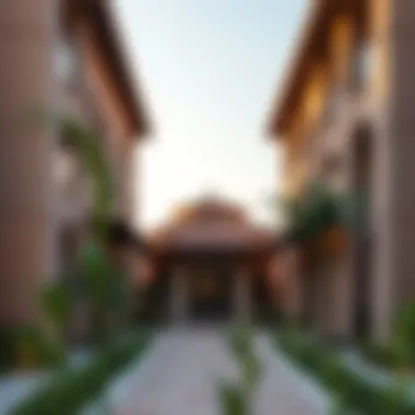 Architectural features of residential spaces in Nad Al Sheba Gardens