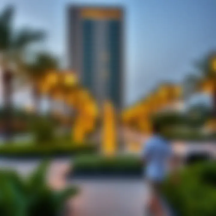 Vibrant public spaces promoting community interaction in Nad Al Sheba Gardens