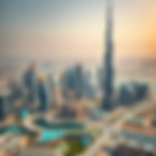 Stunning skyline of Dubai showcasing modern architecture