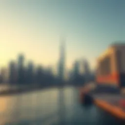 Stunning skyline of Dubai showcasing iconic buildings