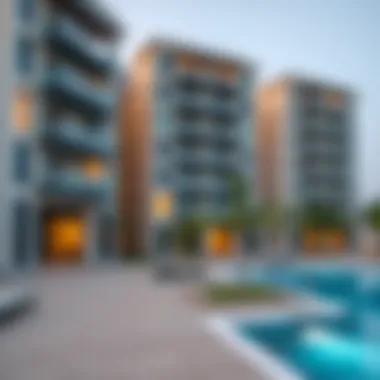 Modern apartment complex ideal for expatriates