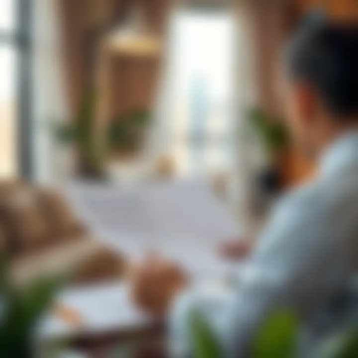 Crafting the Perfect Job Application for Dubai An individual tailoring a job application for a Dubai position