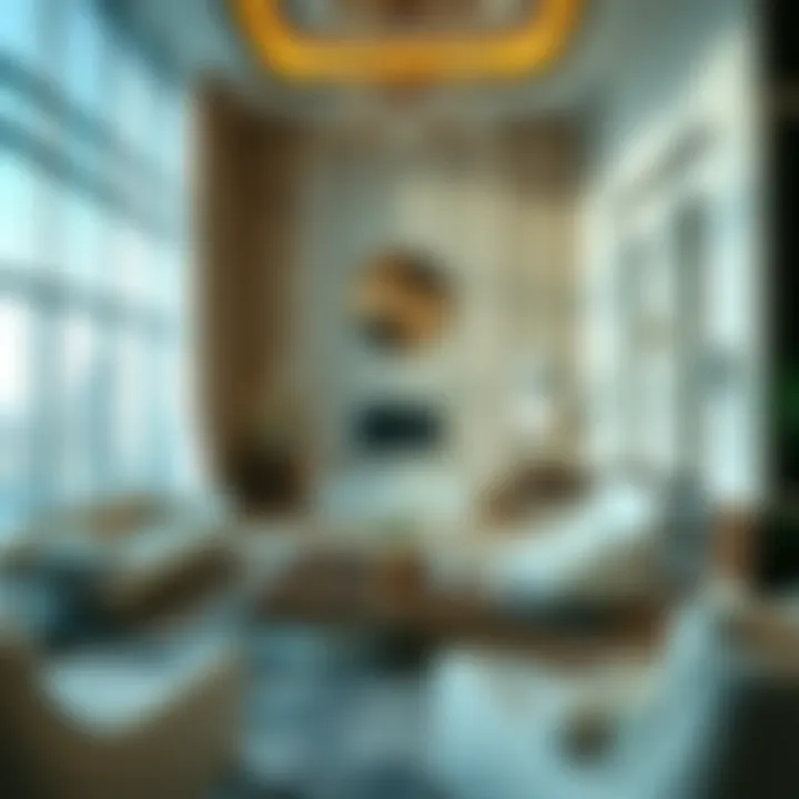 Sophisticated Interior Elegance in Luxury Living Exclusive interior design of a luxury property