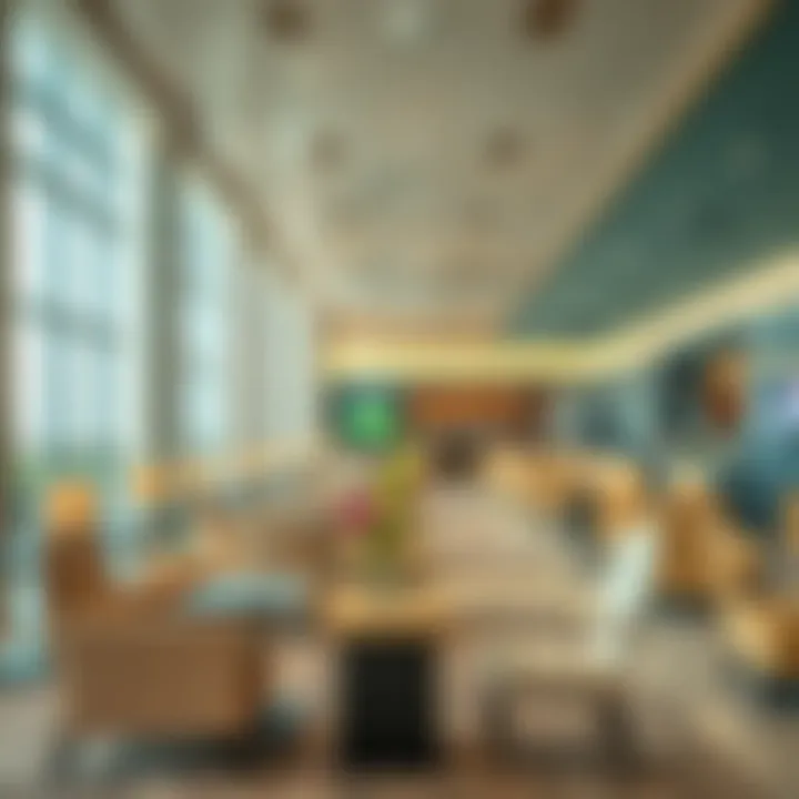 Experience Luxury at Marhaba Airport Lounges Luxurious lounge experience at Marhaba Dubai Airport