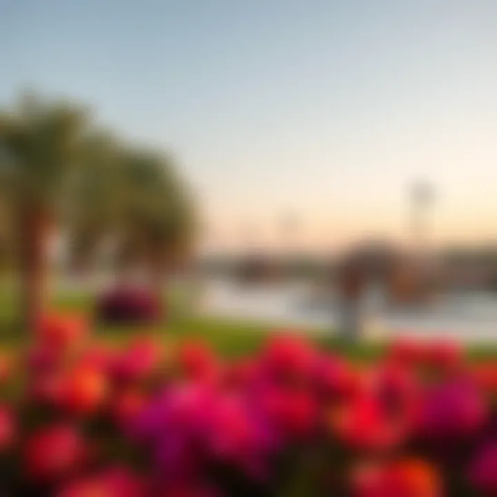 Community Amenities in Mussafah 33 Local amenities in Mussafah 33, featuring parks and recreational areas