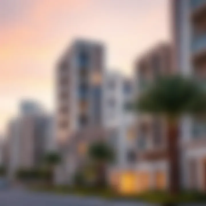 Diverse Architecture of Mussafah 33 Modern residential buildings in Mussafah 33 highlighting architectural diversity