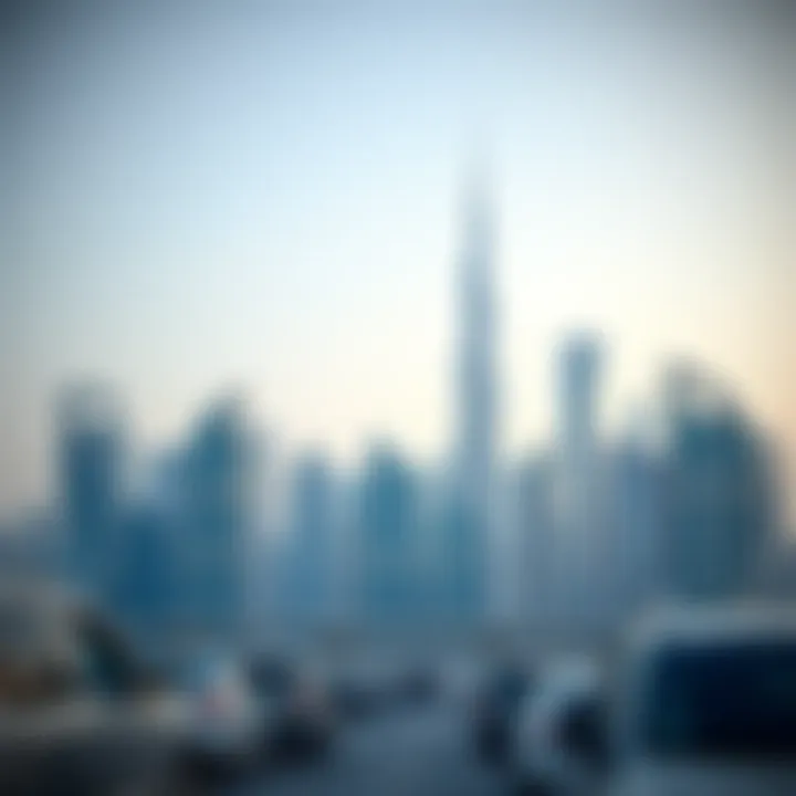 Modern skyline showcasing Dubai's real estate