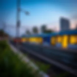 Metro station near JVC