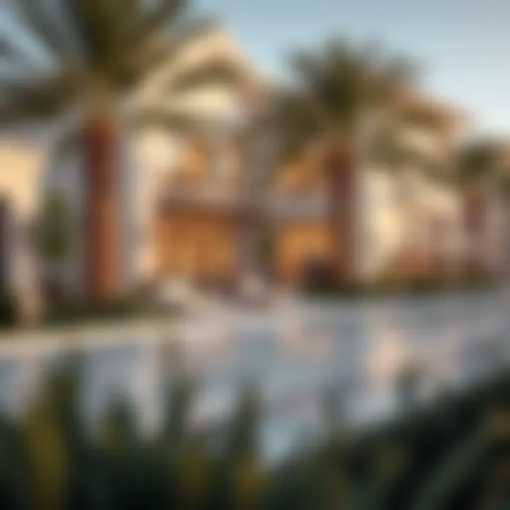 Luxury property in a prime neighborhood of Dubai highlighting investment potential