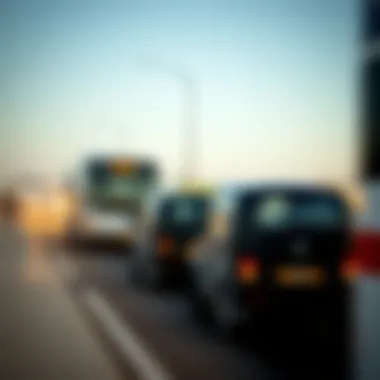 Transportation Options on the Route Modern transportation options available for the Dibba to Dubai commute