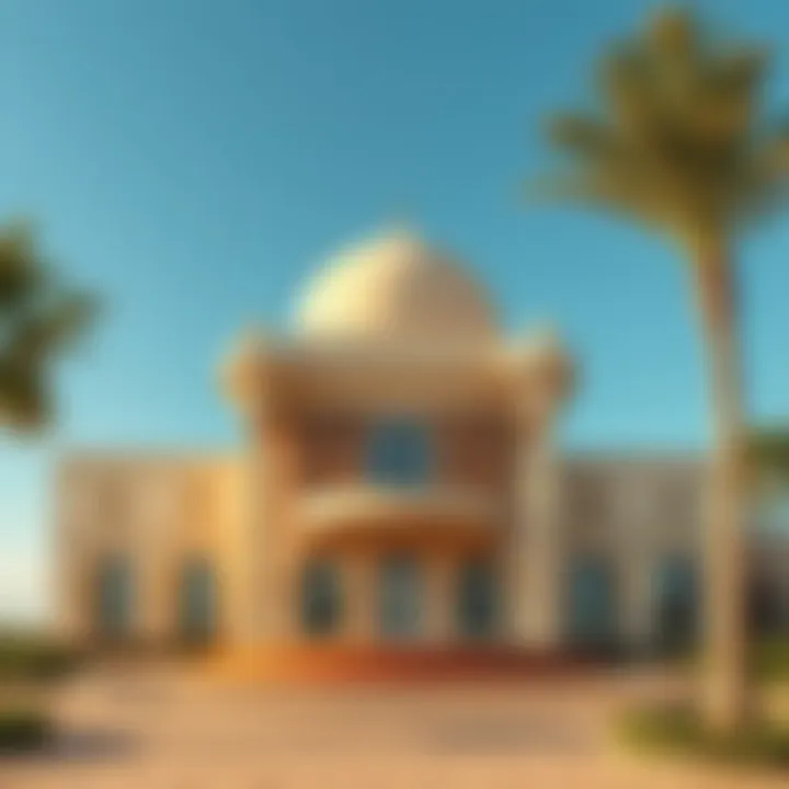 Popular landmark in Ras Al Khaimah, showcasing local architecture