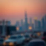 Dubai skyline highlighting tourism impact