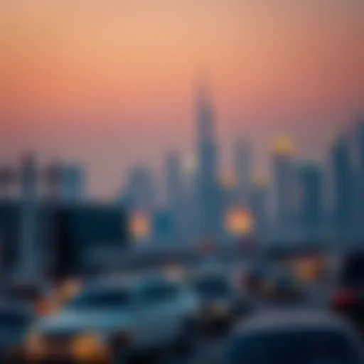 Dubai skyline highlighting tourism impact