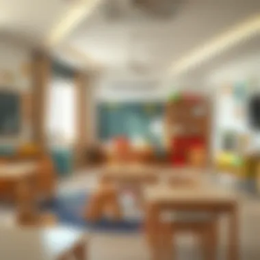 Classroom Setup for Early Learning in JVT A nurturing classroom setup designed for early childhood education