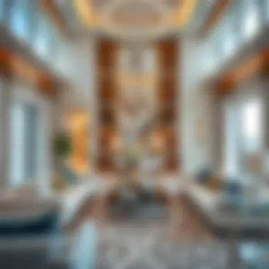 Sophisticated Interiors of Ocean Residencia Elegant interior design of a residence within Ocean Residencia