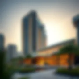 Luxurious exterior view of One by Omniyat