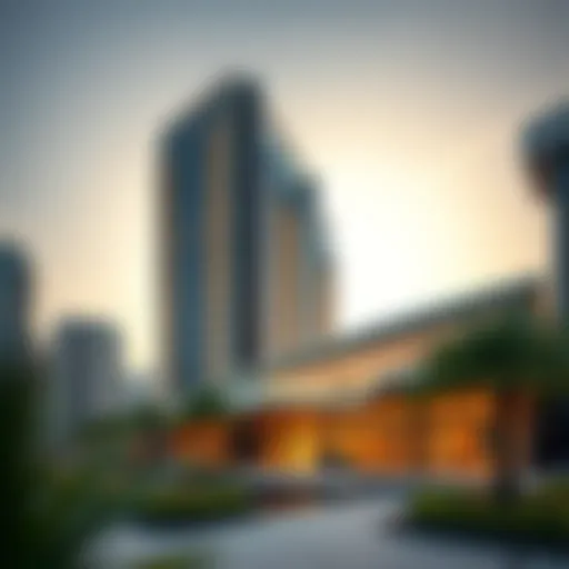 Luxurious exterior view of One by Omniyat
