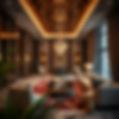 Opulent Interiors of Opera Tower Residences Luxurious interiors of Opera Tower residences