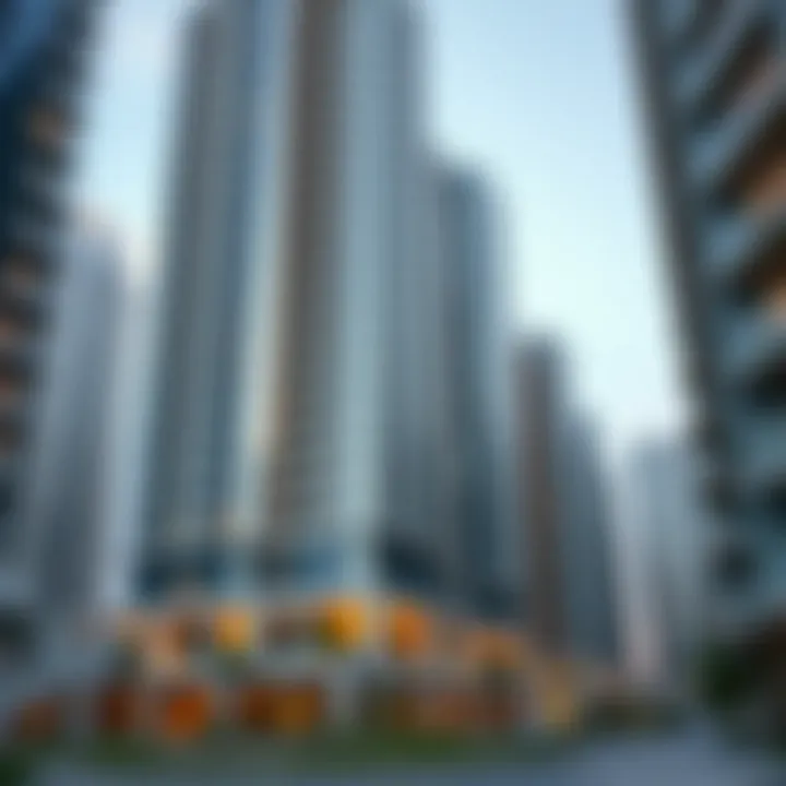 Architectural details of Platinum Tower Cluster I