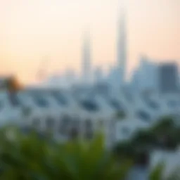Dubai skyline featuring affordable housing options