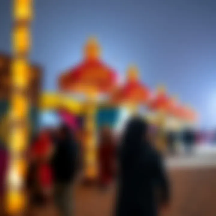 Cultural festival in the UAE showcasing local traditions