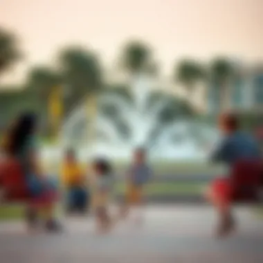 Families Enjoying Activities at Ragayeb Park Families enjoying recreational activities at Ragayeb Park