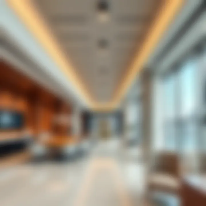 Interior Design of RBC Tower 2 Interior design concept of RBC Tower 2's office spaces