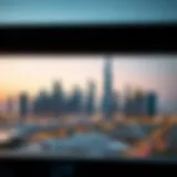 Stunning skyline of Dubai showcasing modern architecture