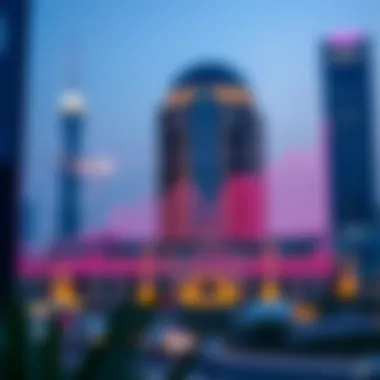 Analyzing Rental Price Trends Graph depicting rental price trends in Dubai