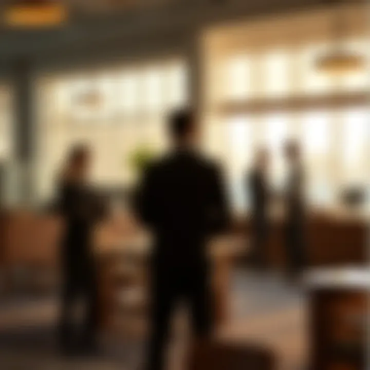 Cultural setting depicting professionalism in UAE