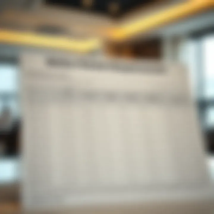 Chart outlining notice period requirements