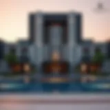 Stunning view of Rosewood Dubai's architectural design
