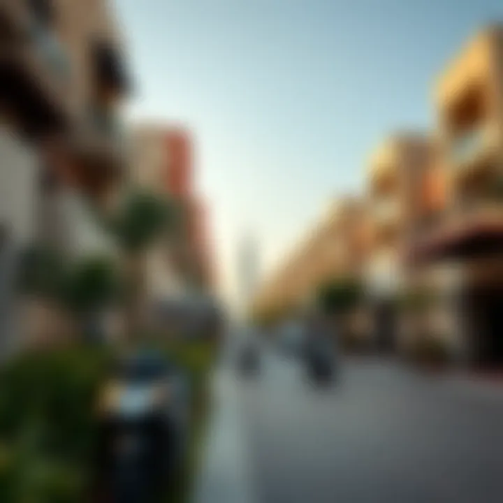 Vibrant community surrounding Rosewood Dubai