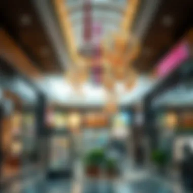 Diverse Retail Experience at Sahara Mall Interior view of Sahara Mall highlighting diverse retail offerings