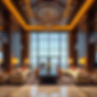 Interior view of Sahara Tower's luxurious amenities and common areas