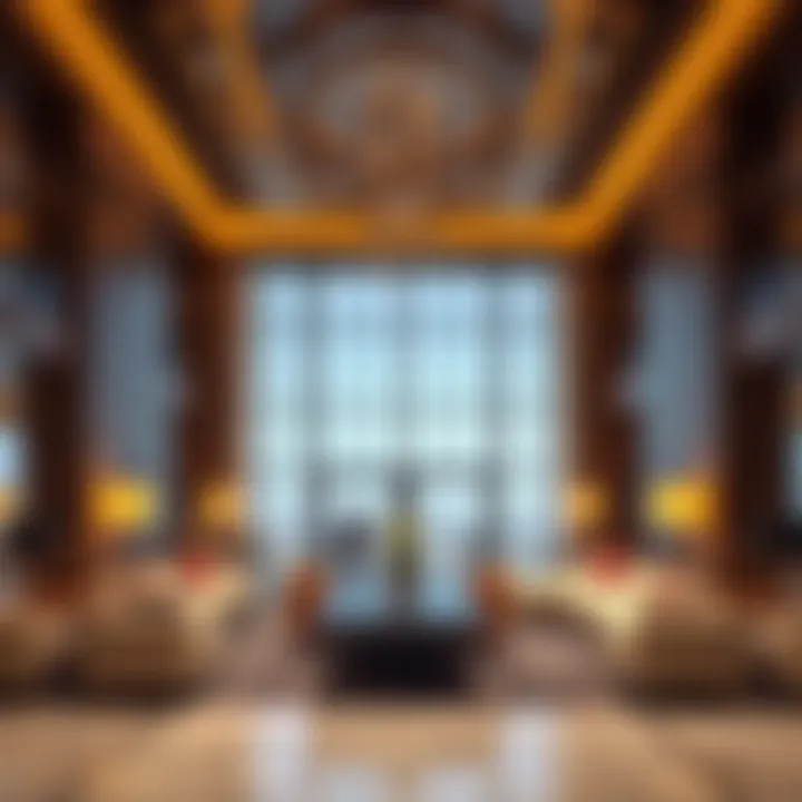 Interior view of Sahara Tower's luxurious amenities and common areas