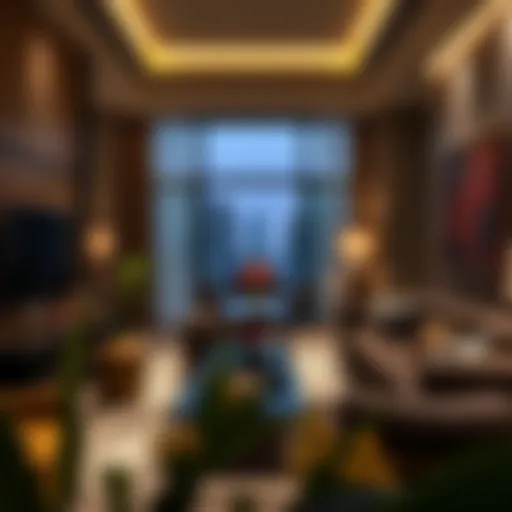 Luxurious living space in Savoy Suites Dubai