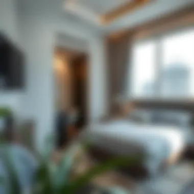 Cozy Studio Flat Interior Cozy studio flat interior in Deira reflecting modern living