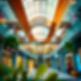 Architectural marvel of Sunset Mall showcasing modern design