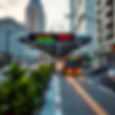 Ensuring Accessibility in Sustainable Cities A well-connected public transportation system promoting accessibility.