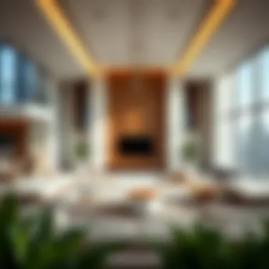 Modern Amenities at Al Rubaya Interior layout highlighting the modern amenities of Al Rubaya.